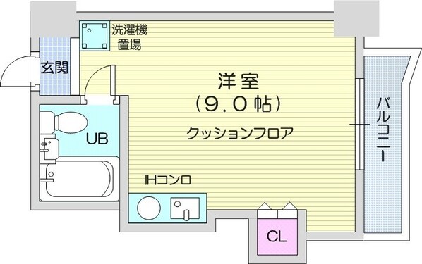 西１８丁目駅 徒歩2分 7階の物件間取画像